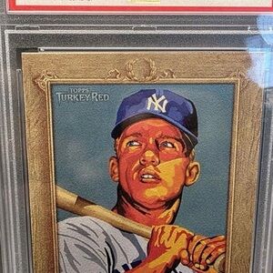 2007 Topps Turkey Red Mickey Mantle #117 PSA 10 GEM MINT Yankees Icon